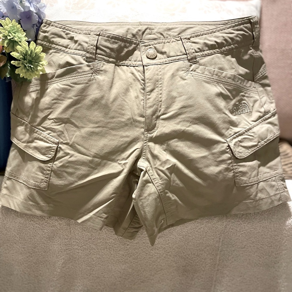 The NorthFace never worn stretch nylon hiking or water cargo shorts.